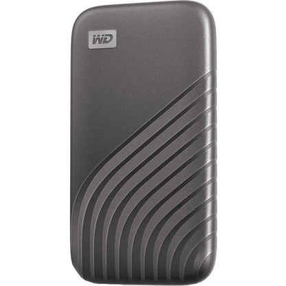 Western Digital My Passport WDBAGF0010BGY-WESN 1TB Portable SSD – Fast NVMe Technology with 1050MB/s Read Speed and 1000MB/s Write Speed in Space Gray