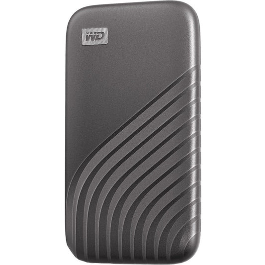 Western Digital My Passport WDBAGF0010BGY-WESN 1TB Portable SSD – Fast NVMe Technology with 1050MB/s Read Speed and 1000MB/s Write Speed in Space Gray