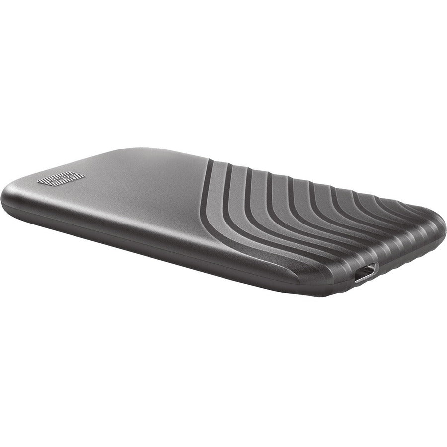WD My Passport WDBAGF0020BGY-WESN 2TB Portable SSD Drive with USB 3.2 Gen 2, Space Gray
