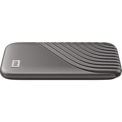 WD My Passport WDBAGF0020BGY-WESN 2TB Portable SSD Drive with USB 3.2 Gen 2, Space Gray
