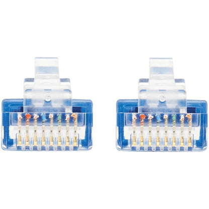 Eaton Tripp Lite Series Cat6 Ultra-Slim Ethernet Cable (RJ45 M/M), 1 ft., Blue
