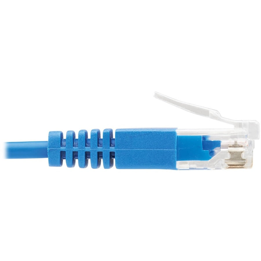 Eaton Tripp Lite Series Cat6 Ultra-Slim Ethernet Cable (RJ45 M/M), 1 ft., Blue