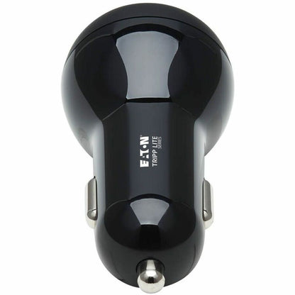 Eaton Tripp Lite Series Dual-Port USB Car Charger U280-C02-39W-1B with 39W Power Delivery for Fast Mobile Device Charging
