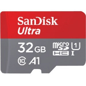 Western Digital Corporation SanDisk Ultra 32GB microSDHC Card with UHS-I Speed and App Performance