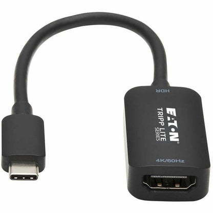 Eaton Tripp Lite Series USB-C to HDMI Adapter Cable (U444-06N-HDR-B) for 4K HDR Video