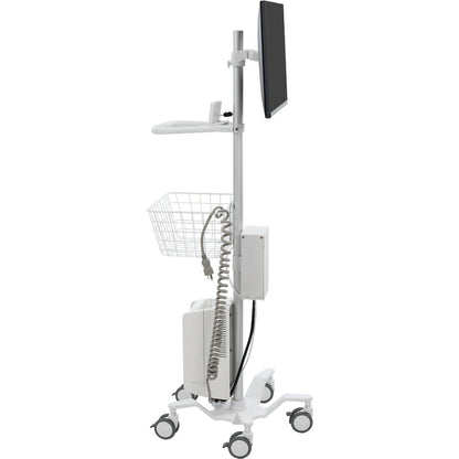 Ergotron StyleView Pole Cart – Versatile Multi-Purpose Mobile Cart with Heavy-Duty Casters and Modular Design