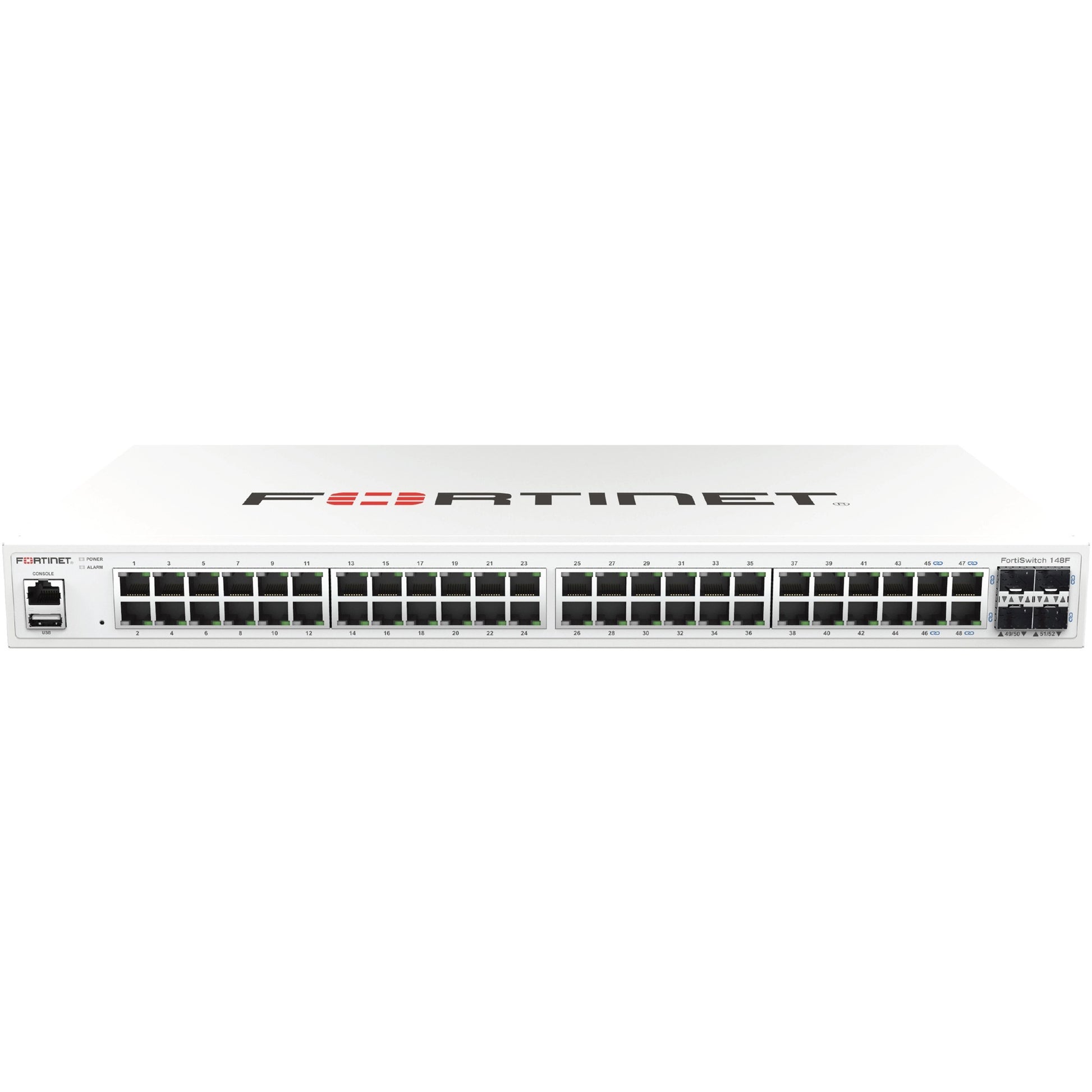 Fortinet FortiSwitch FS-148F Ethernet Switch – 48-Port 10GbE Managed Rack-Mountable Switch