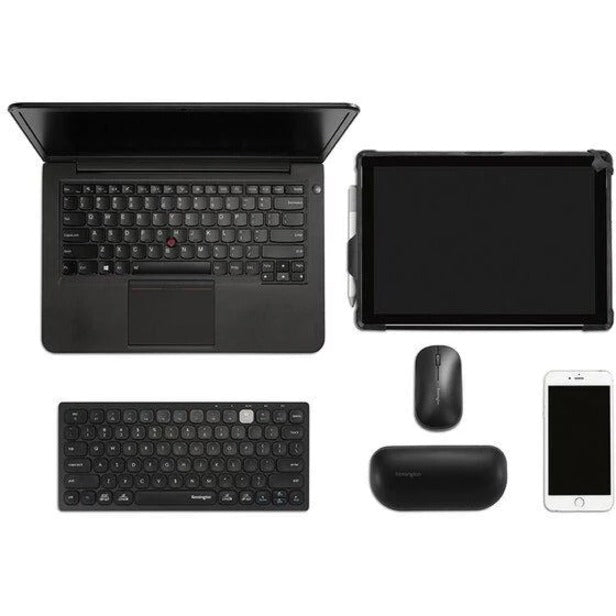 Kensington Multi-Device Dual Wireless Compact Keyboard - Bluetooth & 2.4GHz with Multi-Host Support