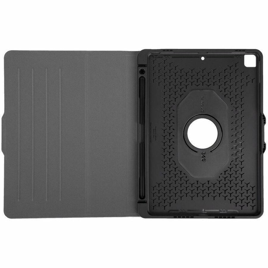 Targus Versavu THZ86307GL 10.2-10.5 Inch iPad Case with 360° Rotation and Apple Pencil Holder in Violet