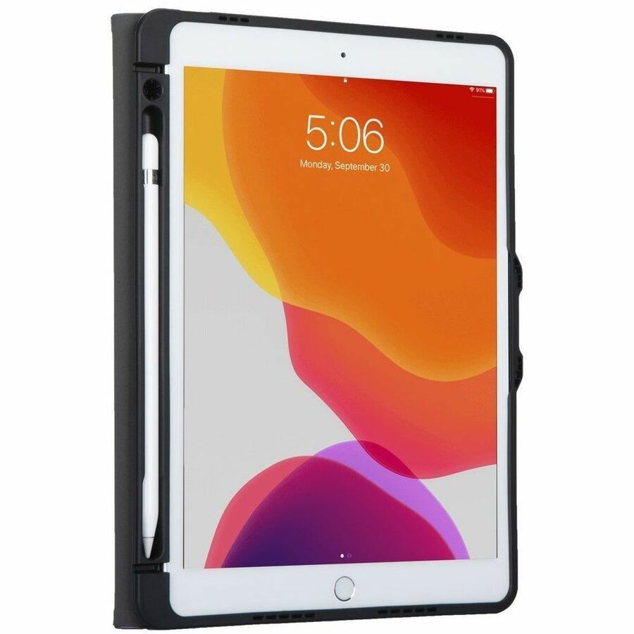 Targus Versavu THZ86307GL 10.2-10.5 Inch iPad Case with 360° Rotation and Apple Pencil Holder in Violet
