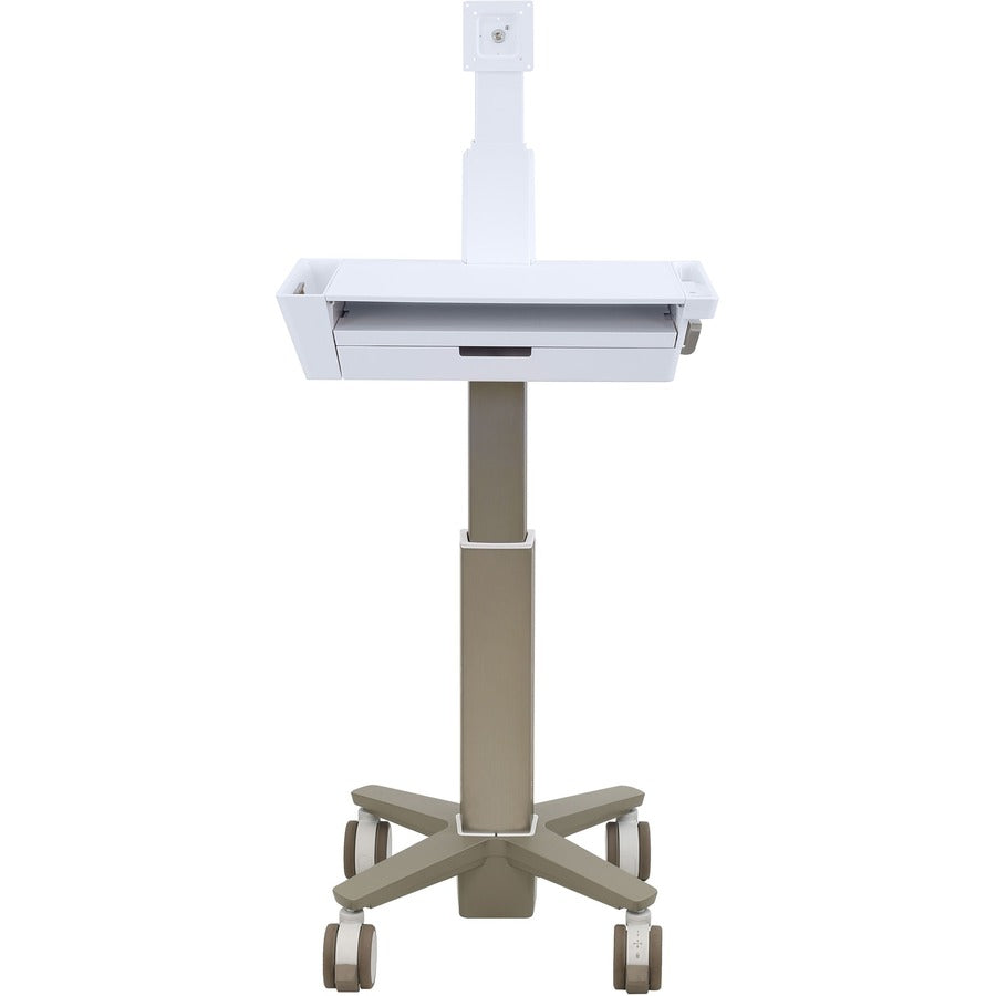 Ergotron CareFit Slim 2.0 LCD Medical Cart - Lightweight Aluminum Mobile Cart for Healthcare Environments