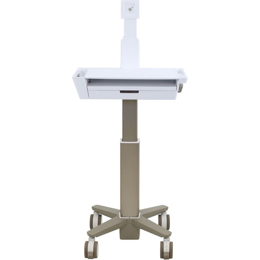 Ergotron CareFit Slim 2.0 LCD Medical Cart - Lightweight Aluminum Mobile Cart for Healthcare Environments