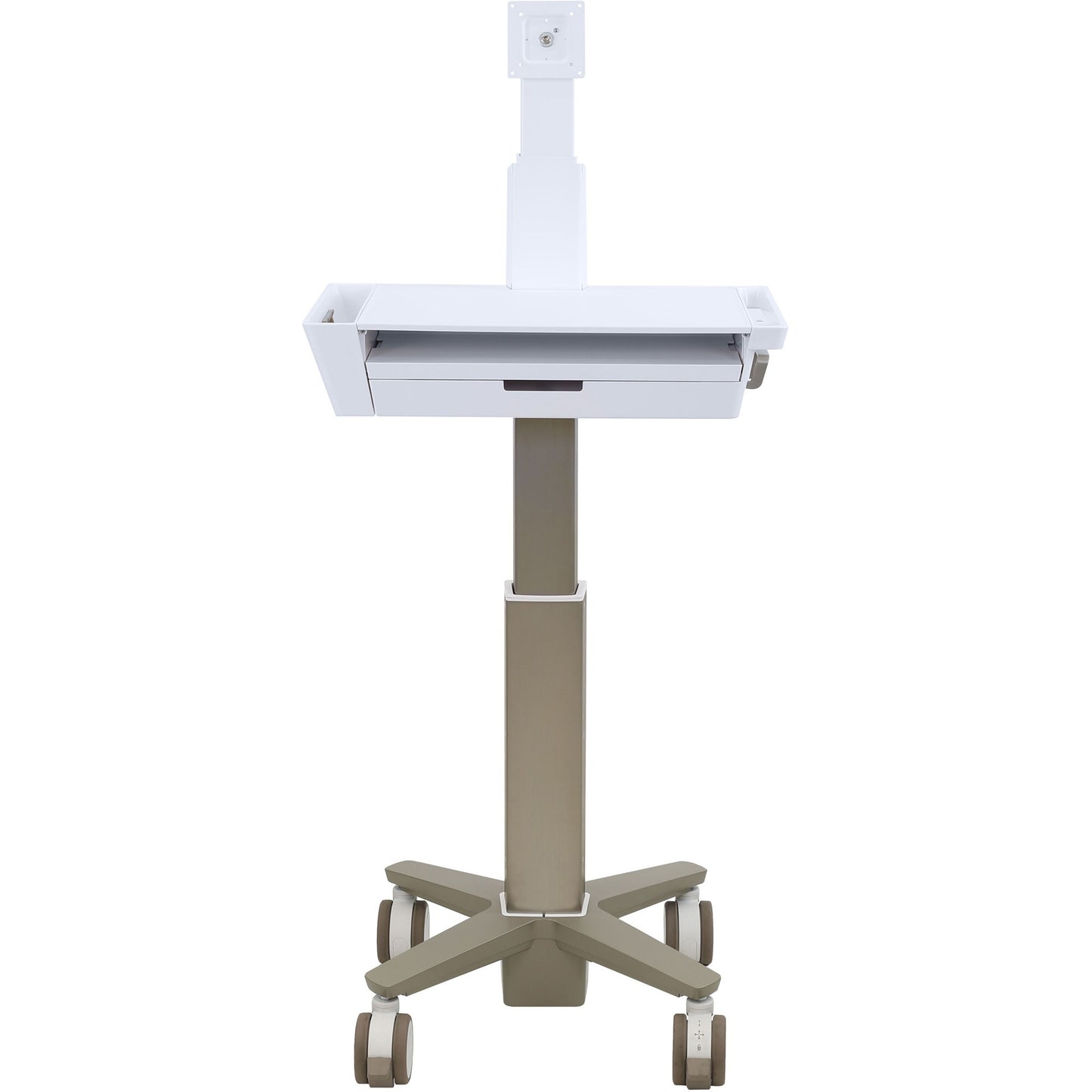 Ergotron CareFit Slim 2.0 LCD Medical Cart – Lightweight Mobile Cart for Healthcare Environments