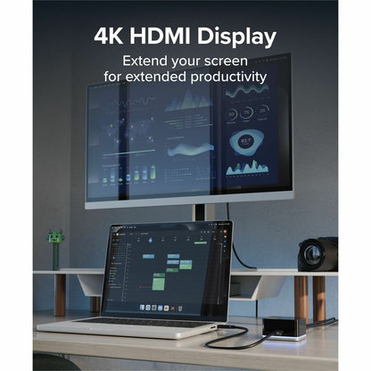 Plugable UD-CUBE Mini Docking Station with HDMI, Gigabit Ethernet, and USB 3.1 for USB-C and Thunderbolt 3 Laptops