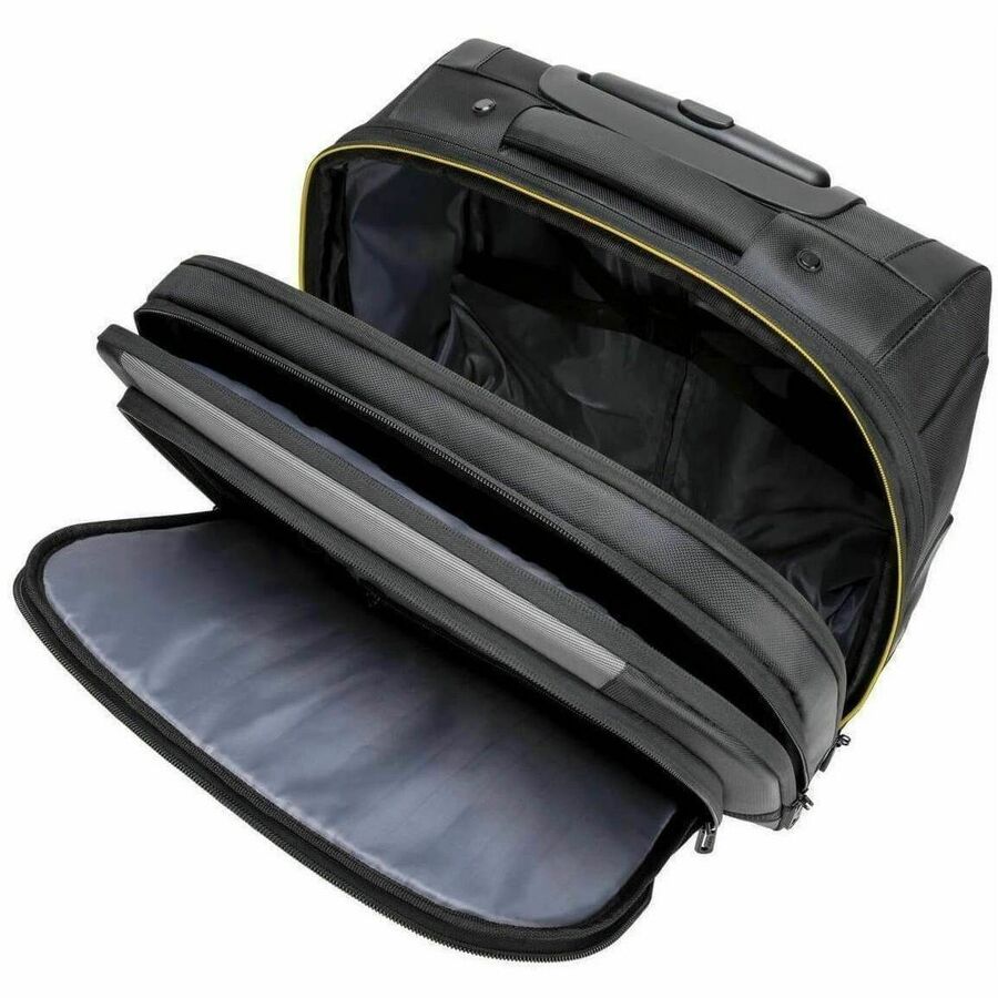 Targus CityGear TCG717GL 15-17.3 Inch Roller Laptop Case with Impact Protection and Organizational Pockets