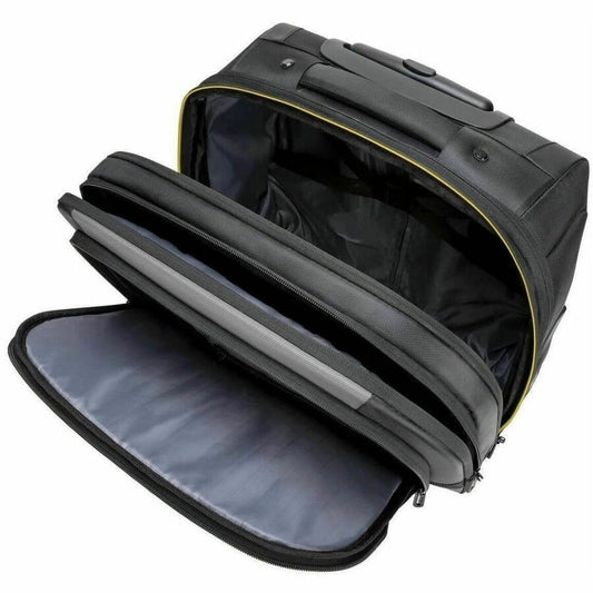 Targus CityGear TCG717GL 15-17.3 Inch Roller Laptop Case with Impact Protection and Organizational Pockets