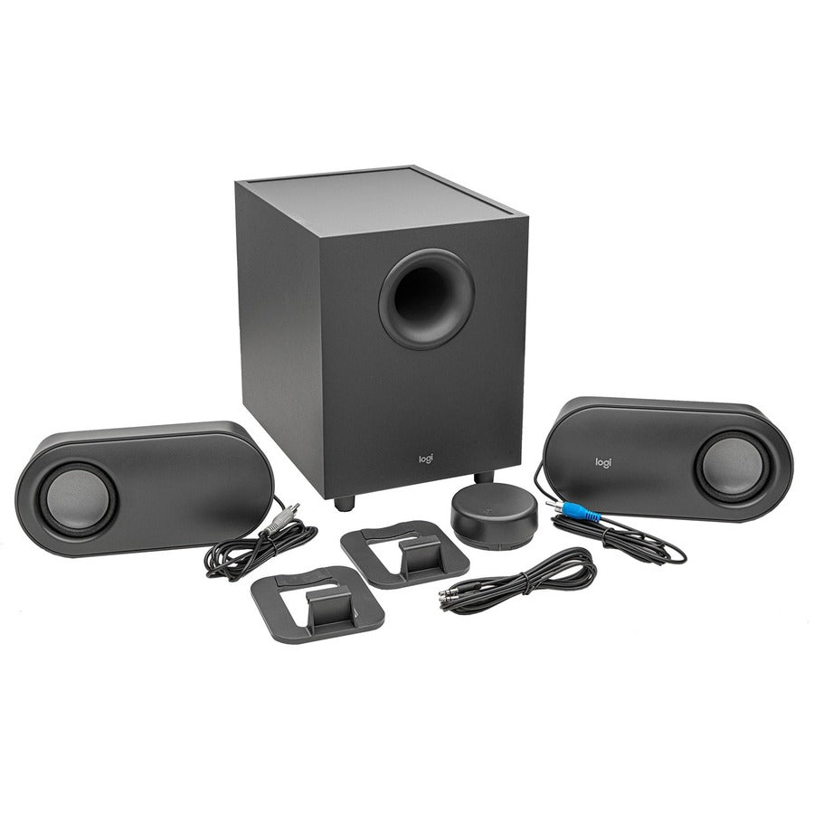 Logitech Z407 Bluetooth Speaker System with Subwoofer and Wireless Control – 40W RMS, Deep Bass, Versatile Connectivity
