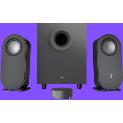 Logitech Z407 Bluetooth Speaker System with Subwoofer and Wireless Control – 40W RMS, Deep Bass, Versatile Connectivity