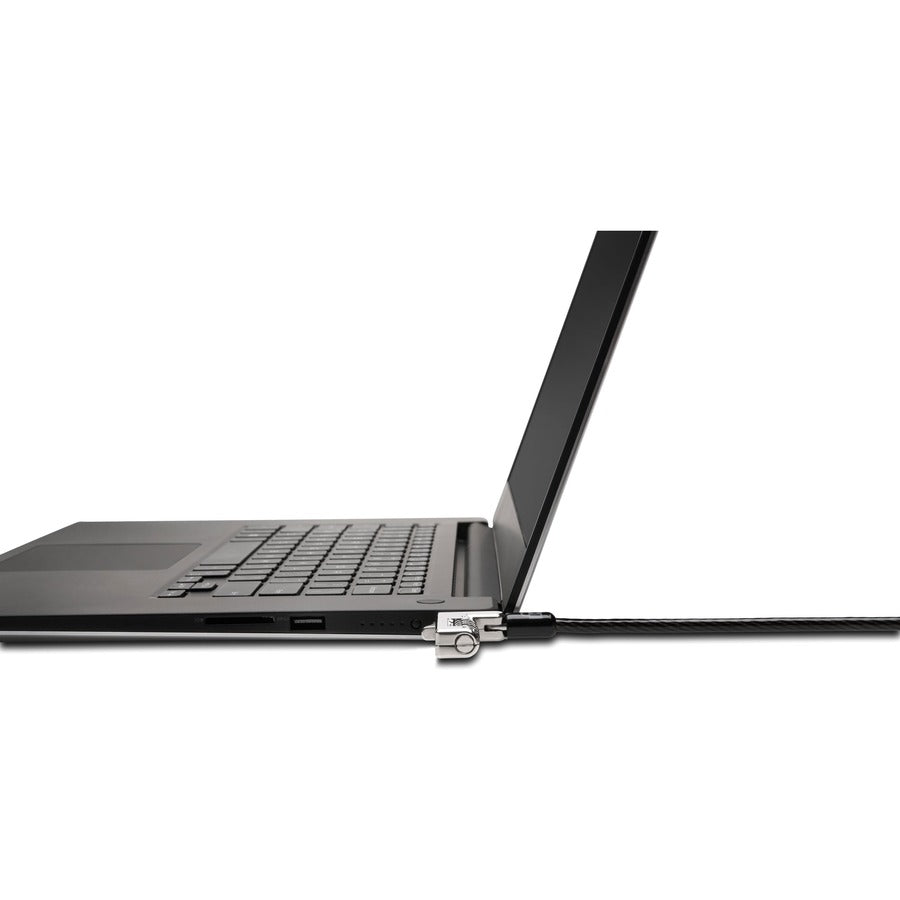 Kensington F, Slim Combination Laptop Lock-Reset - Secure Ultra-Thin & 2-in-1 Devices with 6 ft Carbon Steel Cable