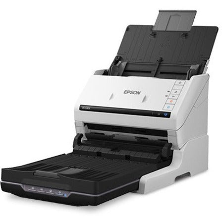 Epson DS-530 II Color Duplex Document Scanner - Fast 35 ppm, 50-Page Auto Feeder, OCR & Cloud Integration