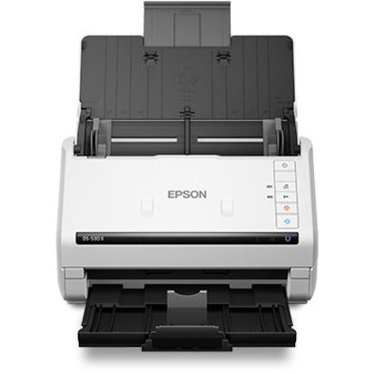 Epson DS-530 II Color Duplex Document Scanner - Fast 35 ppm, 50-Page Auto Feeder, OCR & Cloud Integration