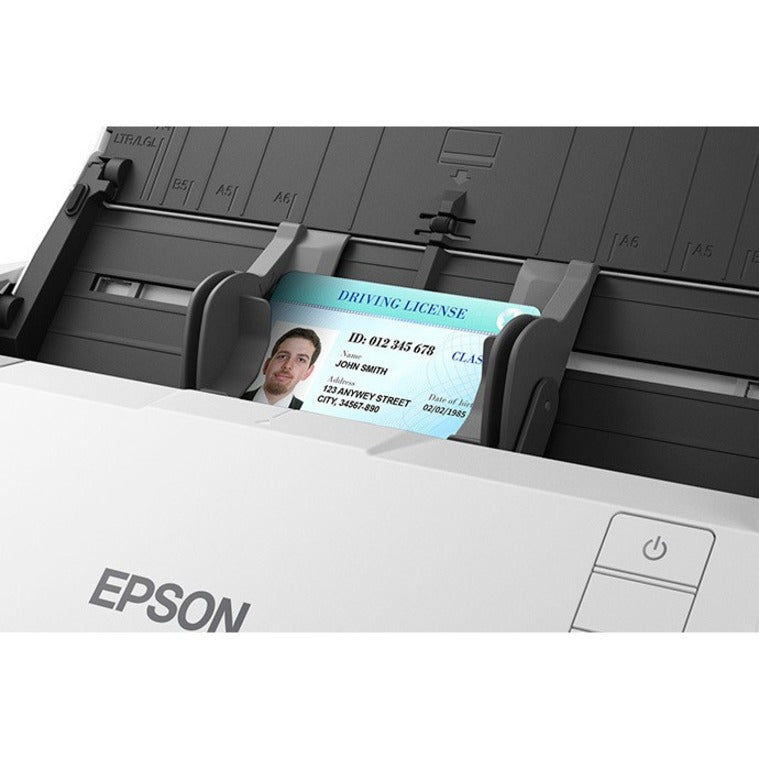 Epson DS-530 II Color Duplex Document Scanner - Fast 35 ppm, 50-Page Auto Feeder, OCR & Cloud Integration