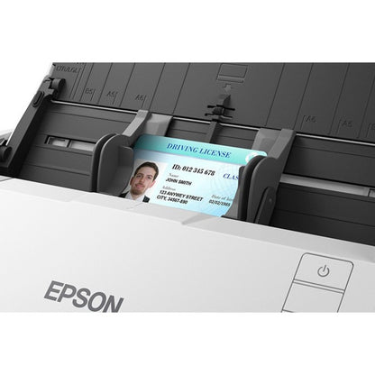 Epson DS-530 II Color Duplex Document Scanner - Fast 35 ppm, 50-Page Auto Feeder, OCR & Cloud Integration