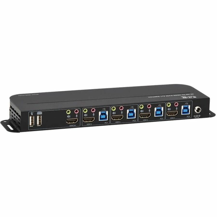 Eaton Tripp Lite Series B005-HUA4 4-Port HDMI/USB KVM Switch – 4K Ultra HD, HDR, 4:4:4 Color, USB Sharing