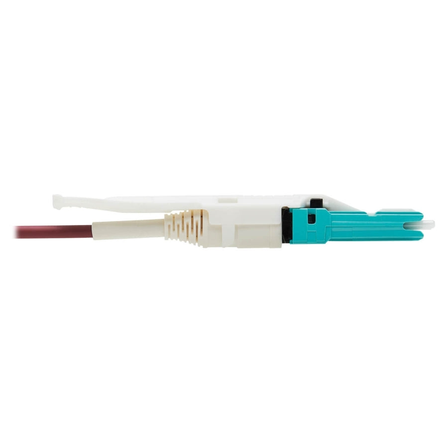 Eaton Tripp Lite Series 400G Duplex Multimode 50/125 OM4 Fiber Optic Patch Cable with CS Connectors, 10 Meters