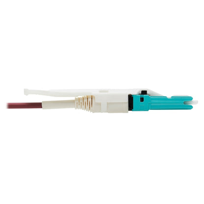 Eaton Tripp Lite Series 400G Duplex Multimode 50/125 OM4 Fiber Optic Patch Cable with CS Connectors, 10 Meters