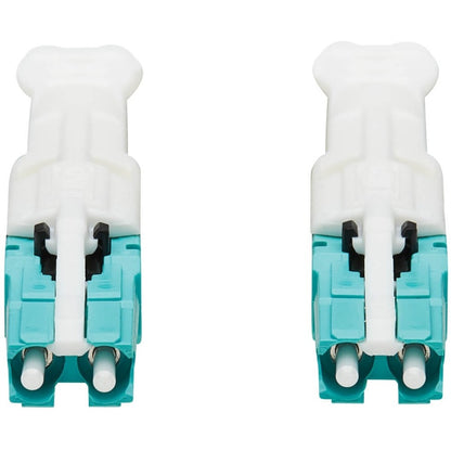 Eaton Tripp Lite Series 400G Duplex Multimode 50/125 OM4 Fiber Optic Patch Cable with CS Connectors, 10 Meters