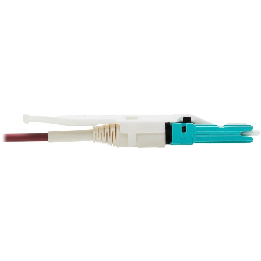 Eaton Tripp Lite Series 400G Duplex Multimode 50/125 OM4 Fiber Optic Patch Cable with CS Connectors, 10 Meters