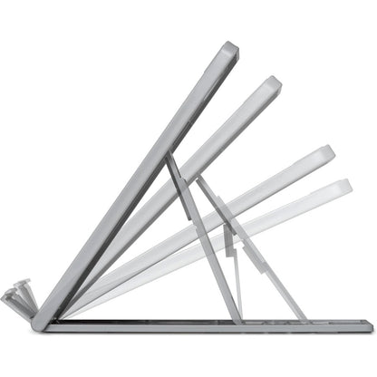 Kensington Easy Riser Go Laptop Riser Grey - Adjustable Ergonomic Stand for Laptops & Tablets up to 14 inches
