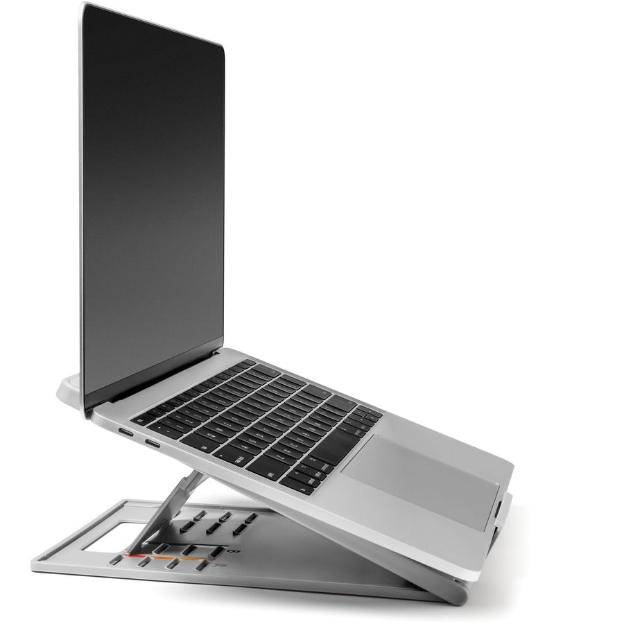 Kensington Easy Riser Go Laptop Riser Grey - Adjustable Ergonomic Stand for Laptops & Tablets up to 14 inches
