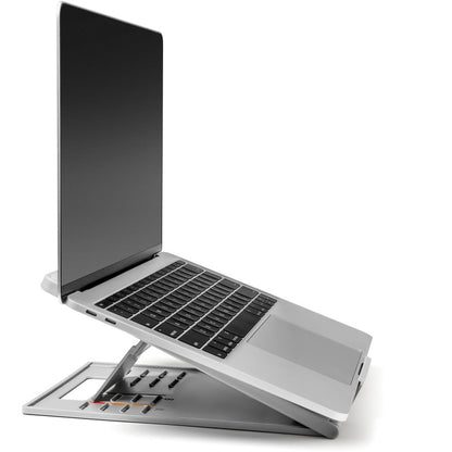 Kensington Easy Riser Go Laptop Riser Grey - Adjustable Ergonomic Stand for Laptops & Tablets up to 14 inches