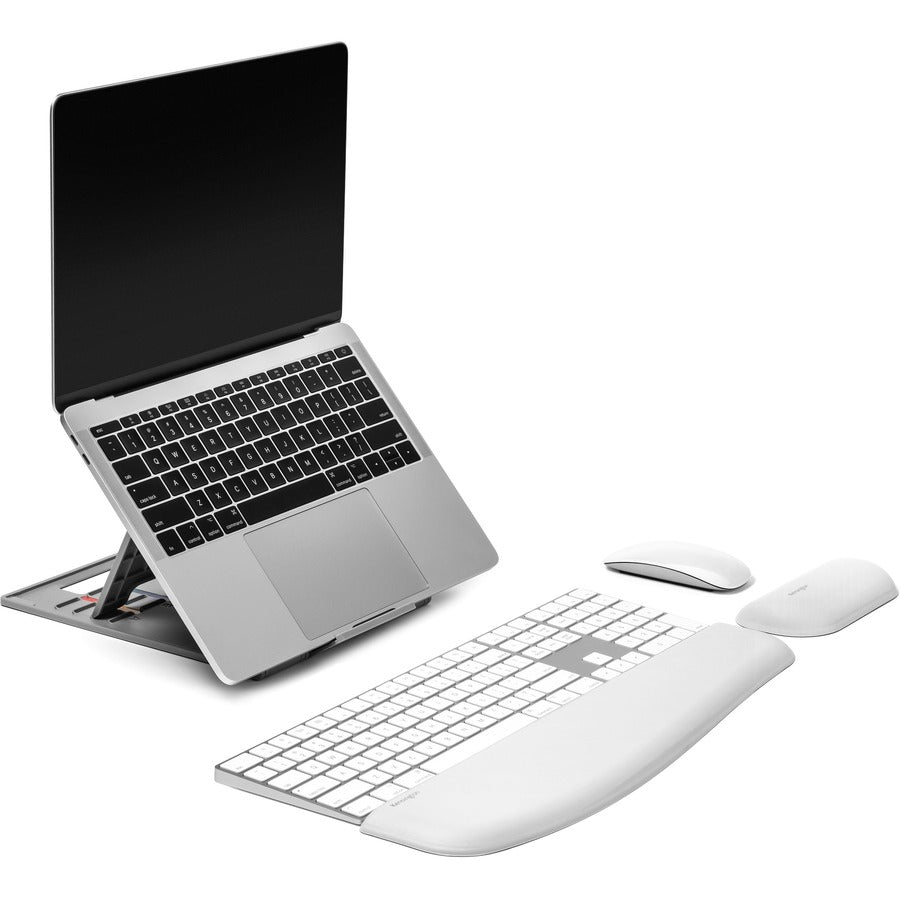 Kensington Easy Riser Go Laptop Riser Grey - Adjustable Ergonomic Stand for Laptops & Tablets up to 14 inches