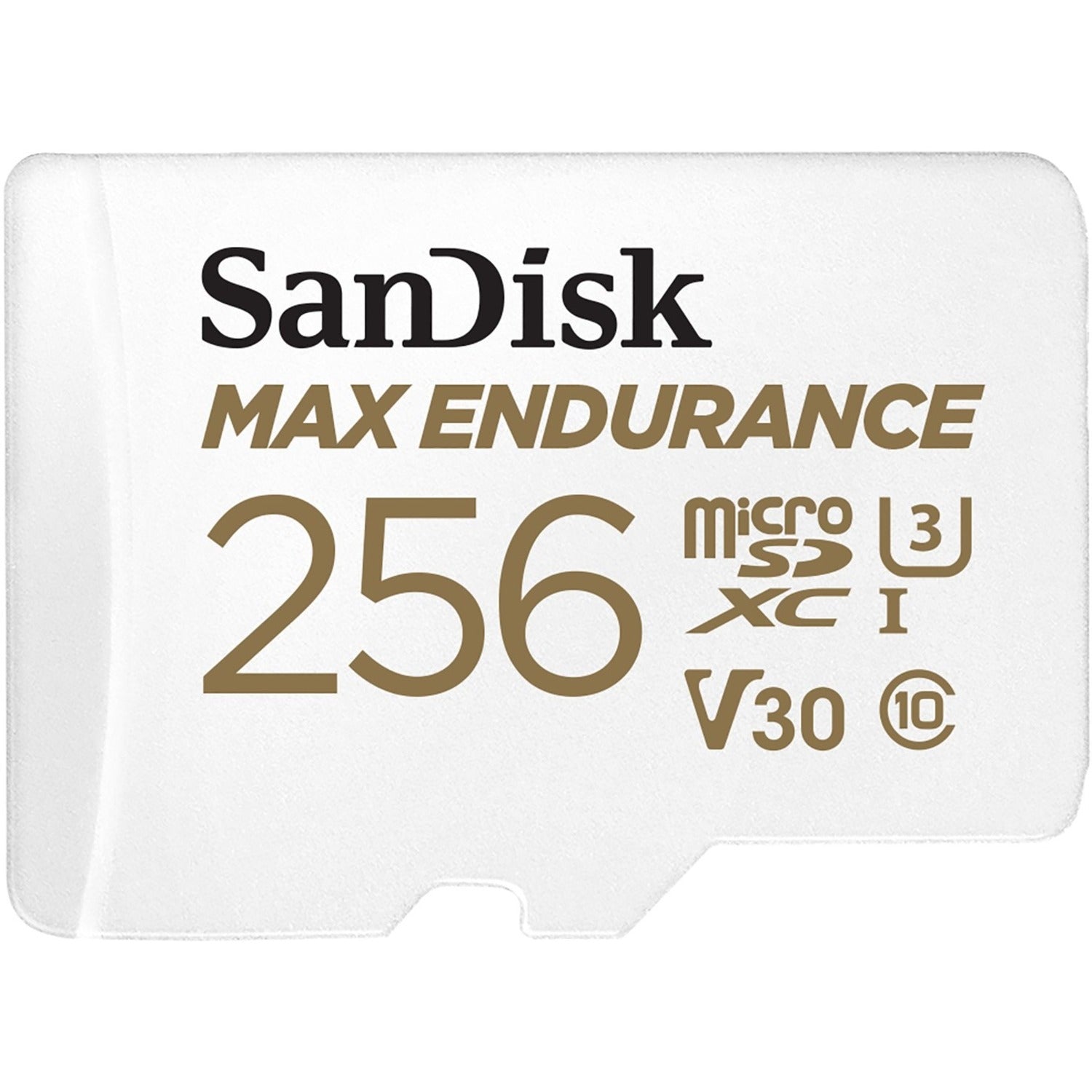 SanDisk MAX ENDURANCE 256GB MicroSD Card – Reliable Storage for Continuous Recording