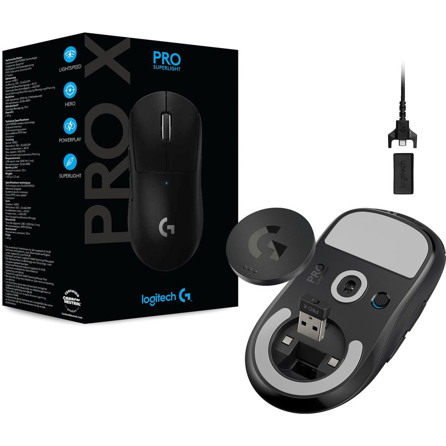 Logitech G Pro X Superlight Wireless Gaming Mouse - Ultra Light, High Precision, Fast Response