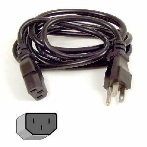 Belkin Standard Power Cable F3A104-B06 – 6 ft 120V AC Power Cord for Reliable Device Power