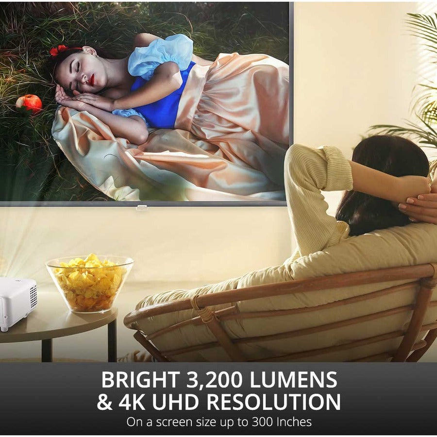 ViewSonic PX701-4K 4K UHD Home Theater and Gaming Projector with 3200 Lumens and HDR