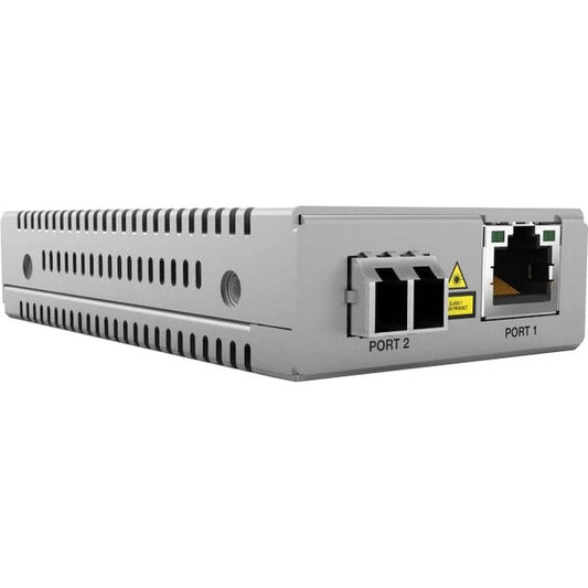 Allied Telesis MMC2000LX/LC Gigabit Ethernet Media Converter with Single-Mode Fiber Support