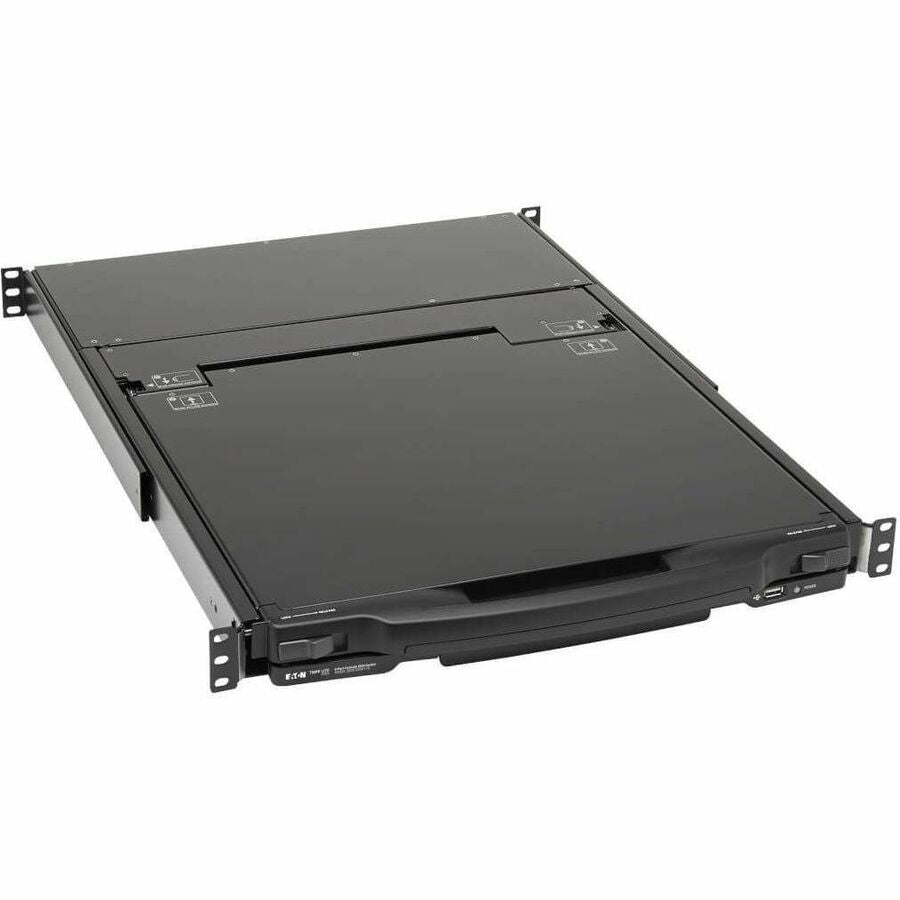 Eaton Tripp Lite Series 8-Port DisplayPort KVM Switch Console with 17-inch LCD - Rack-Mountable, Dual Rail, TAA Compliant