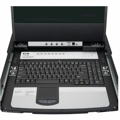 Eaton Tripp Lite Series 8-Port DisplayPort KVM Switch Console with 17-inch LCD - Rack-Mountable, Dual Rail, TAA Compliant