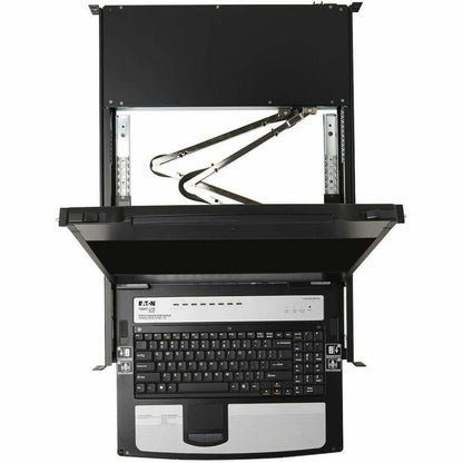 Eaton Tripp Lite Series 8-Port DisplayPort KVM Switch Console with 17-inch LCD - Rack-Mountable, Dual Rail, TAA Compliant