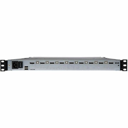 Eaton Tripp Lite Series 8-Port DisplayPort KVM Switch Console with 17-inch LCD - Rack-Mountable, Dual Rail, TAA Compliant