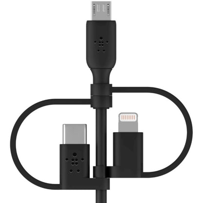 Belkin Universal 3-in-1 Charging & Data Transfer Cable with MFi Certification