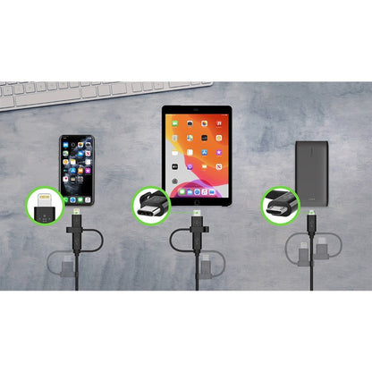 Belkin Universal 3-in-1 Charging & Data Transfer Cable with MFi Certification