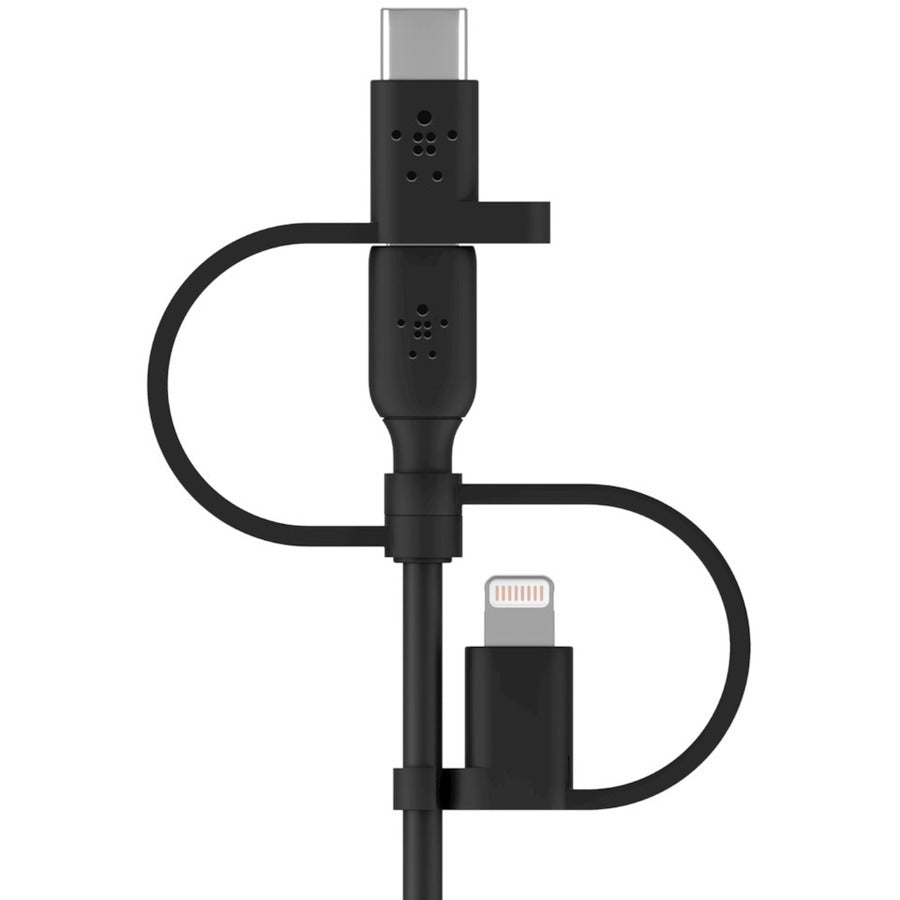 Belkin Universal 3-in-1 Charging & Data Transfer Cable with MFi Certification