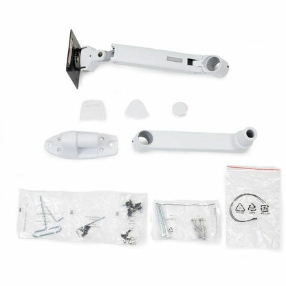 Ergotron LX Mounting Arm for LCD Display - Bright White, Wall Mount System