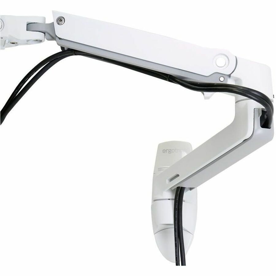 Ergotron LX Mounting Arm for LCD Display - Bright White, Wall Mount System